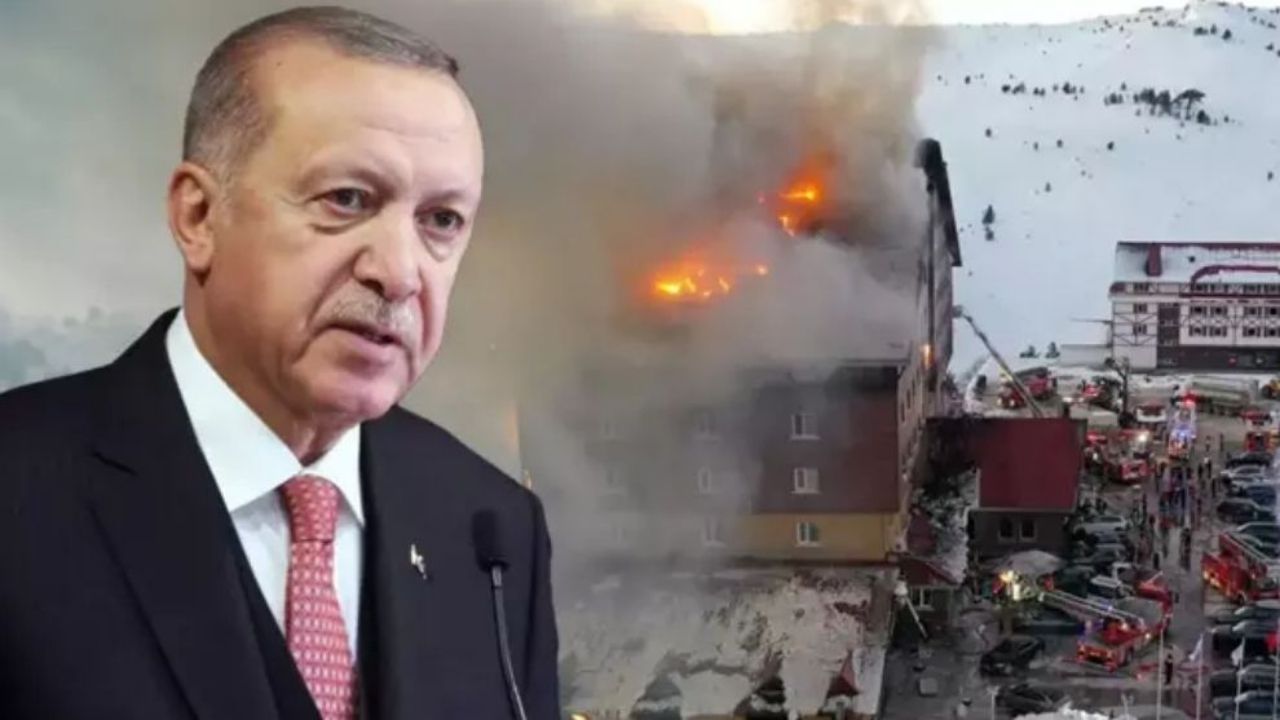 Cumhurbaşkanı Erdoğan Kartalkaya Otel Yangınıyla İlgili Her Türlü Adım Atılıyor