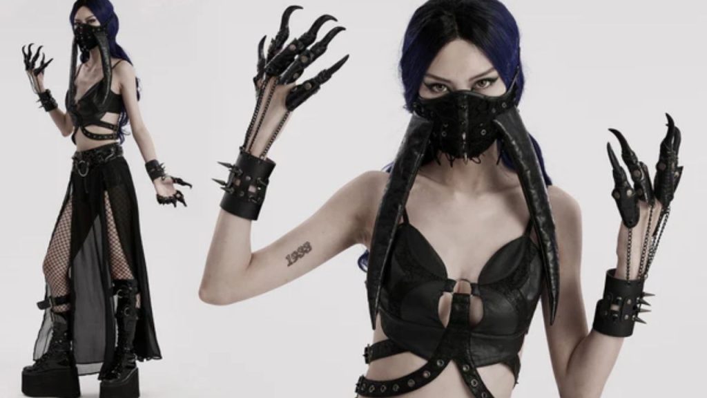 gotik kız karanlık modanın yeni İfadesi