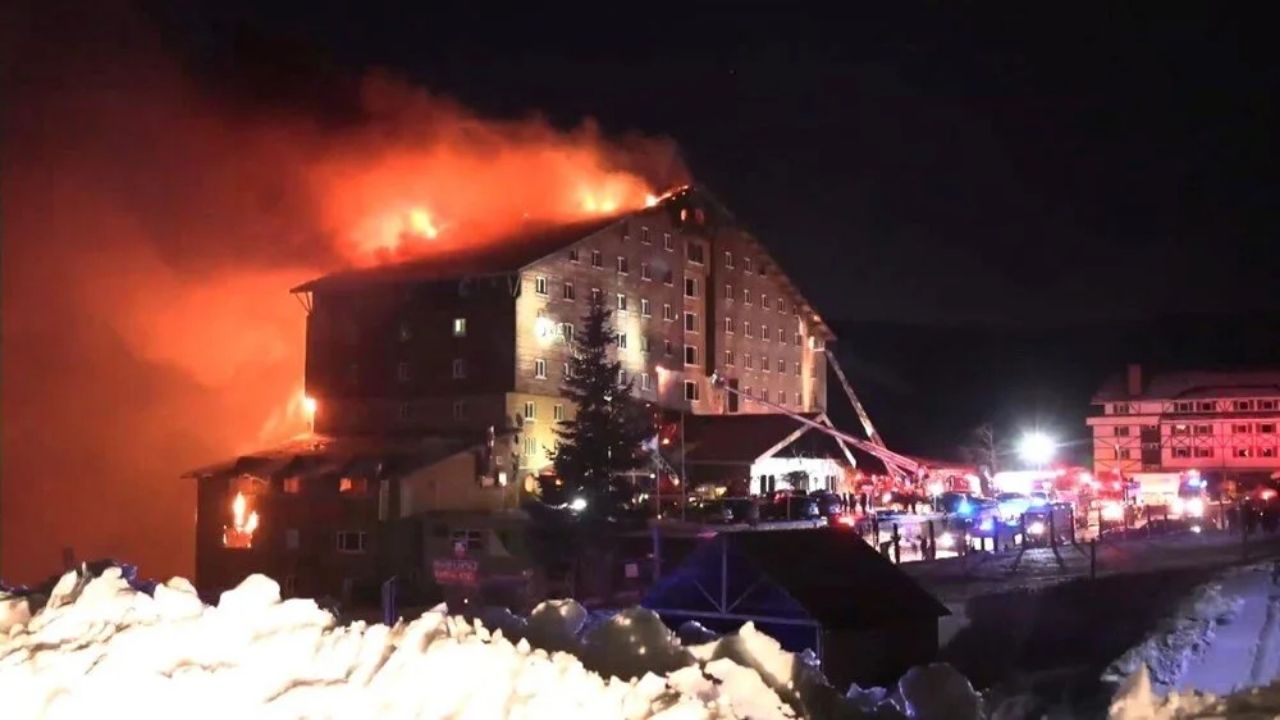 kartalkaya’daki otel yangınında İlk bulgular yangın mutfakta başladı, Ölümler karbonmonoksit zehirlenmesinden kaynaklandı