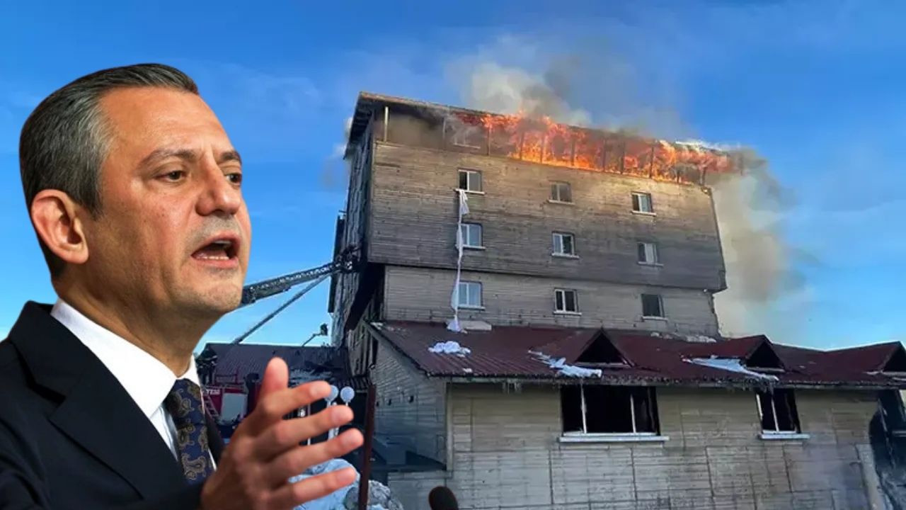 Kartalkaya'daki Yangın Faciası Özgür Özel'den Korkutan Açıklama