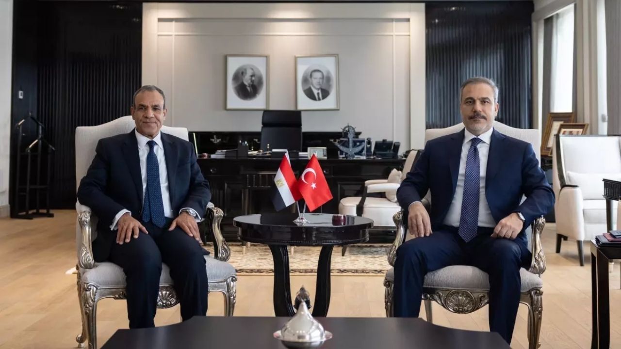 dışişleri bakanı hakan fidan, mısır dışişleri bakanı bedr abdulati ile görüştü