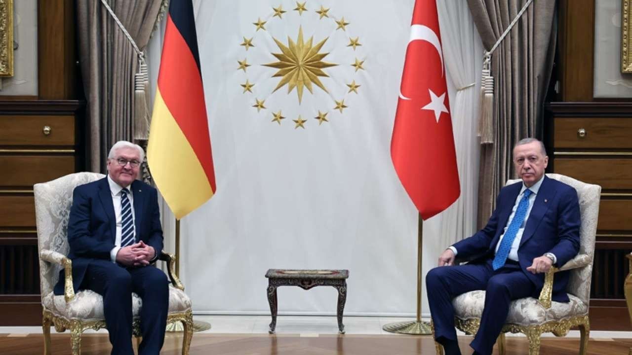 erdoğan ve steinmeier görüştü