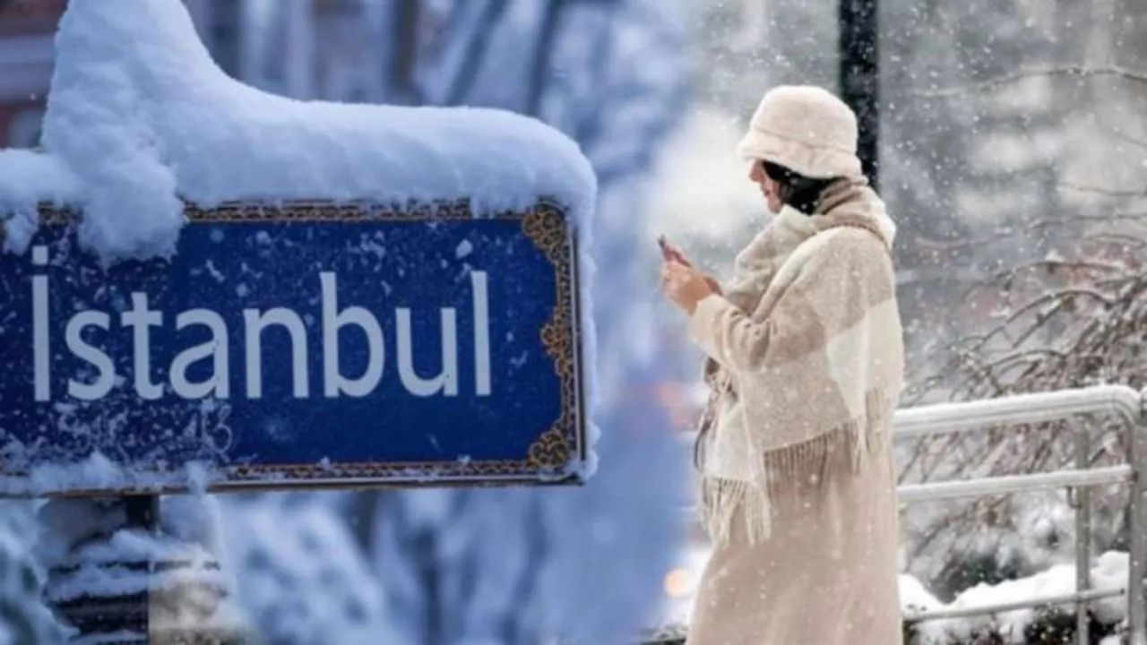 sibirya soğukları geliyor İstanbul'da kar alarmı!