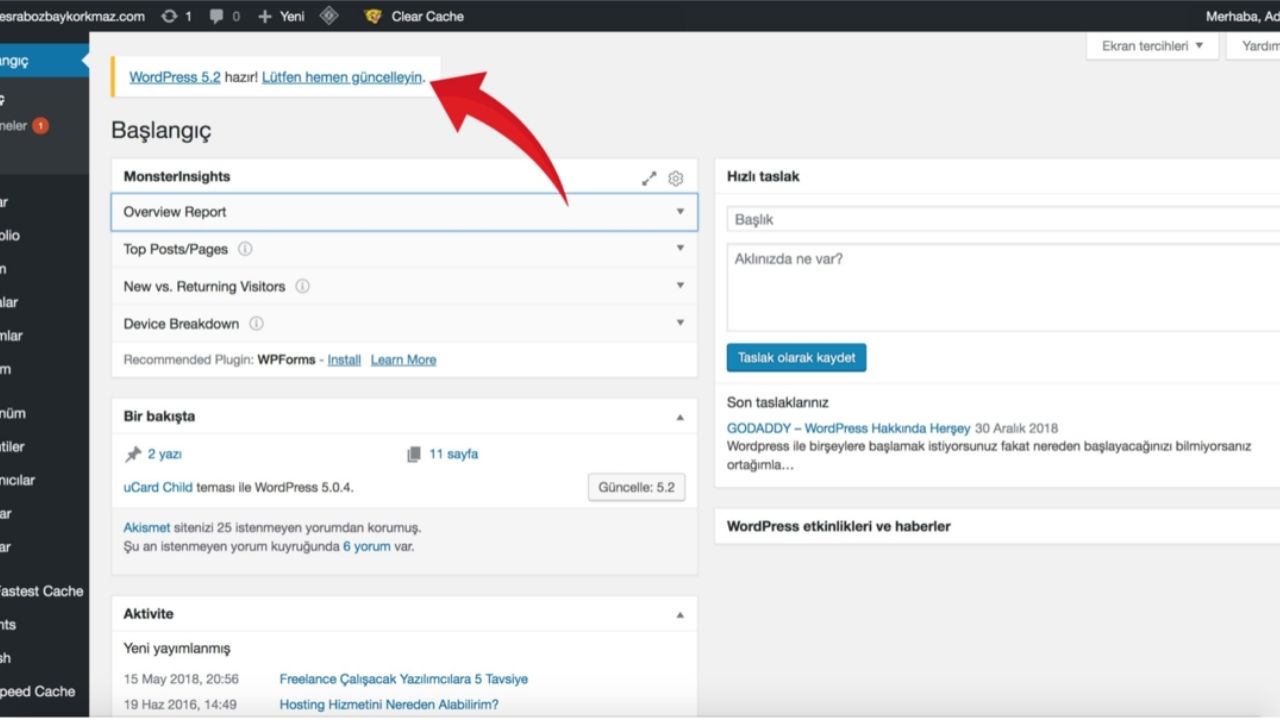 wordpress sitenizde 0x1c8c5b6a adında makale oluşması olası sebepler ve Çözüm yolları