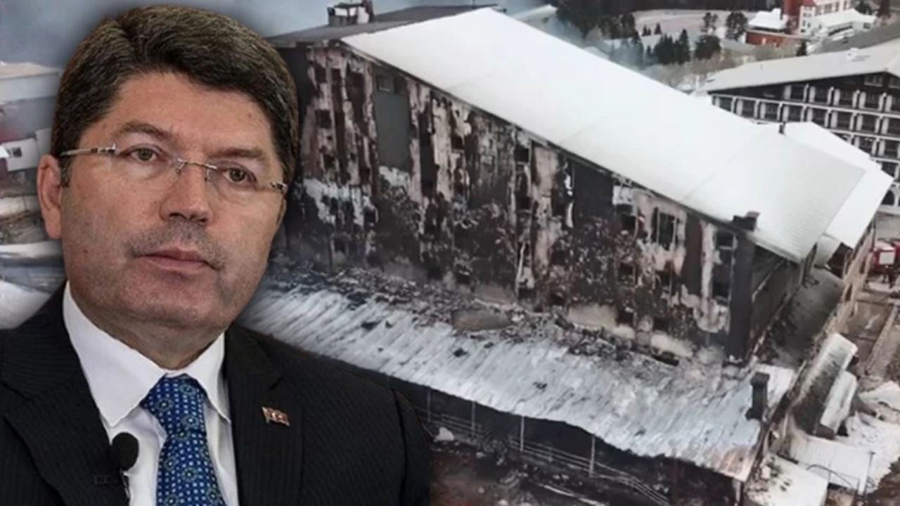 Adalet Bakanı Tunç Uludağ otel yangınıyla ilgili 4 kişi tutuklandı
