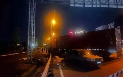 Beylikdüzü’nde meydana gelen tır kazasında 1 kişi öldü