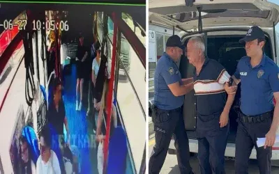 75 yaşındaki emekli hakim halk otobüsünde etek altı fotoğraf çektiği iddiasıyla gözaltına alındı