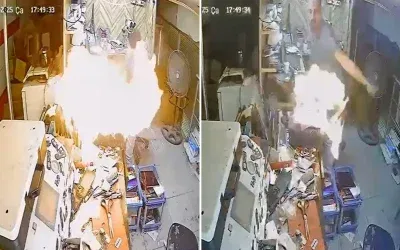 Cep telefonu patlayarak kullanılamaz hale geldi