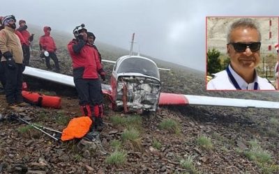 Rize-Bayburt Sınırında Düşen Uçağın Enkazına Ulaşıldı