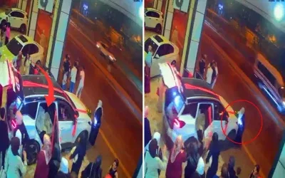 Damat, gelini alırken yaşadığı heyecanın bedelini ödedi