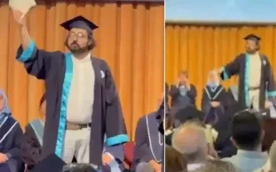Boğaziçi Üniversitesi mezunu diploma yırtan öğrenci gözaltında