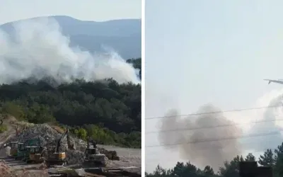 Urla’da yeni yangın paniği! İzmir’i saran alevler…