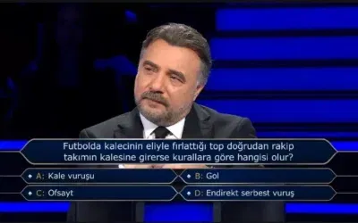 Kalecinin topu elle atması gol sayılır mı?