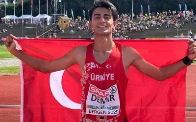 Genç atlet Mazlum Demir Avrupa şampiyonu oldu