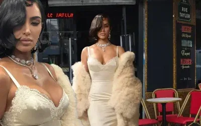 Kim Kardashian’ın yürüyüşü alay konusu oldu