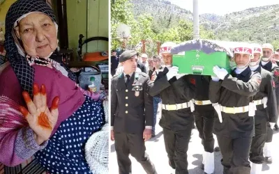 Şehit annesinin vasiyeti tamamlandı: Remziye Çetin’in son isteği yerine getirildi