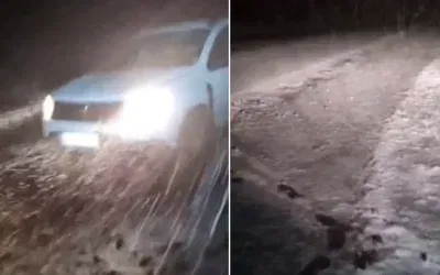Türkiye’nin Sıcak Yazında Karla Kaplı Bir Şehir