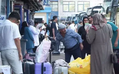 Okul Açılışıyla Birlikte Otogarlarda Yoğunluk Başladı