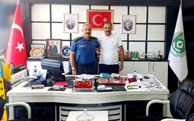 İl Emniyet Müdürü Fahri Aktaş’tan Demirci’ye Ziyaret