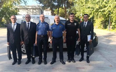 Manisa İl Emniyet Müdürü Fahri Aktaş, Salihli’deki Başarılı Polisleri Ödüllendirdi