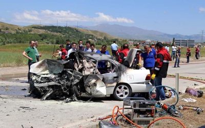 Sivas’ta Otomobil Kazası: 5 Kişi Yaralandı