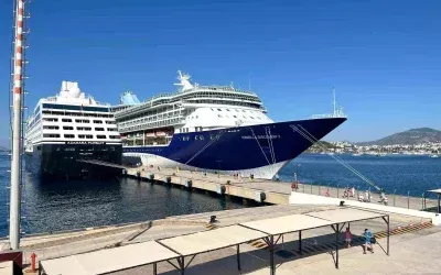 Bodrum’a 2,6 Bin Turist İki Yolcu Gemisiyle Geldi