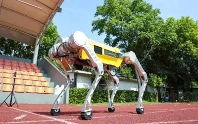 Çinli Robot 100 Metreyi 16,33 Saniyede Koşarak Rekor Kırdı
