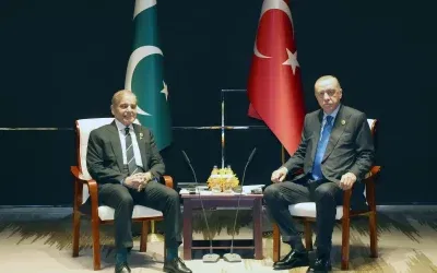 Erdoğan, Pakistan Başbakanı Şerif ile Şanghay Zirvesinde Buluştu
