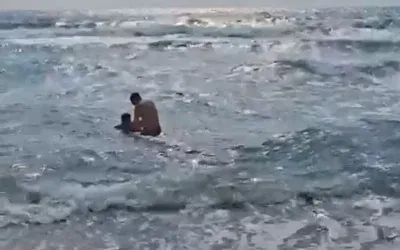 Akıntıya kapılan kuzenlerden biri hayatını kaybetti.