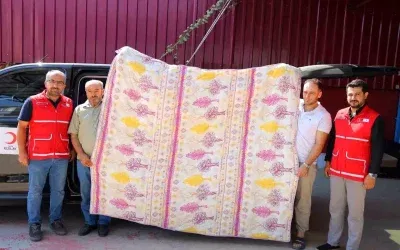 Kahramanmaraş’tan Bağış: Yorgancı Bin Yorgan Ihtiyaç Sahibine Ulaştırdı
