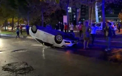 Esenyurt’ta Kaza Sonucu Yaralanan Sürücü