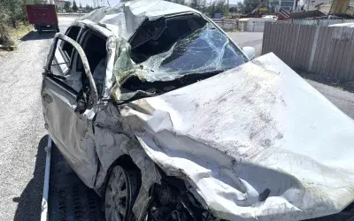 Karapınar’da Kaza: 2 Kişi Yaralandı