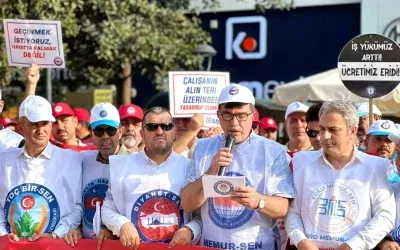Memur-Sen’den zam teklifine sert tepki