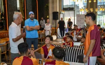 Polat Vakfı, Galatasaraylı Nusaybin Spor Okulu Öğrencilerine Ev Sahipliği Yaptı