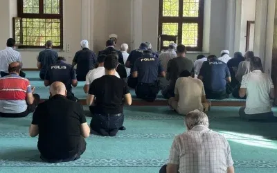 Tekirdağ’da vefat eden gazi polis için mevlit okutuldu