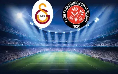 Galatasaray ve Fatih Karagümrük ilk 11’leri açıklandı!