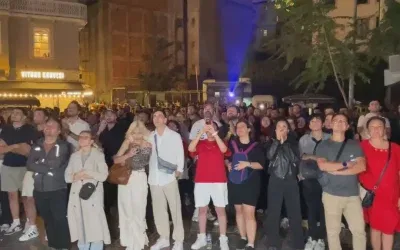 Milli Takımın Final Heyecanı Galata Kulesinde Yansıtıldı
