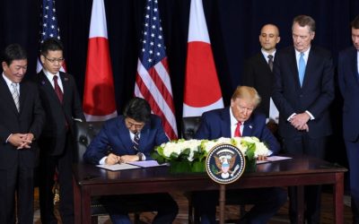 ABD ve Japonya Arasındaki Ticaret Anlaşması Yürürlükte