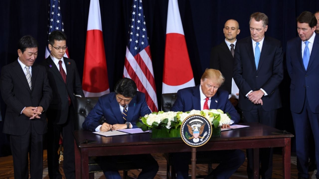 ABD ve Japonya Arasındaki Ticaret Anlaşması Yürürlükte