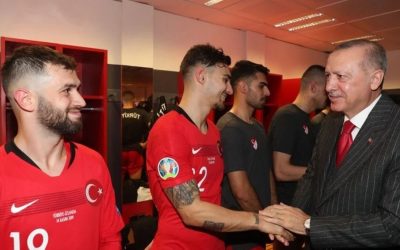 Cumhurbaşkanı Erdoğan, Milli Takımı Kutladı