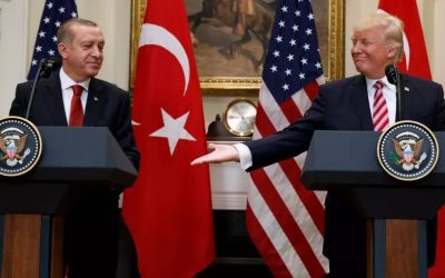 Erdoğan, Trump ile görüşmenin ardından Beyaz Saray’a veda etti