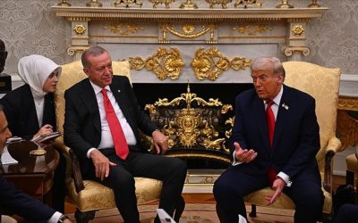 Trump: “Erdoğan tüm dünyada çok saygı görüyor.”