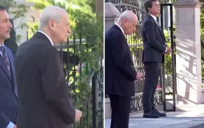 Bahçeli geleneğine sadık: Kritik görüşme öncesi kapıda hazır