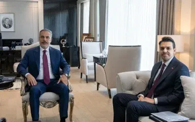 Dışişleri Bakanı Fidan, TİKA Başkanı Eren’i ziyaret etti.