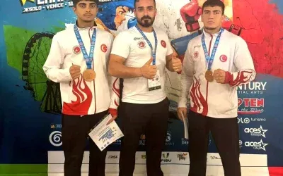 Elazığlı Sporcular Avrupa’da 3. sırayı aldı