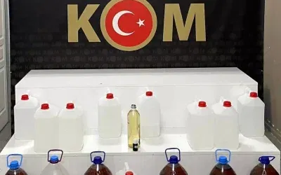 Isparta’da Kaçak Alkol Operasyonu: 69,25 Litre Yakalandı
