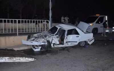 Mersin Tarsus’ta Trafik Kazasında 1 Ölü, 8 Yaralı