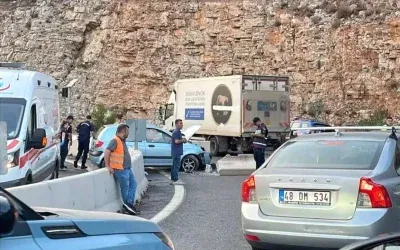 Muğla’da Trafik Kazası: 2 Kişi Yaralandı
