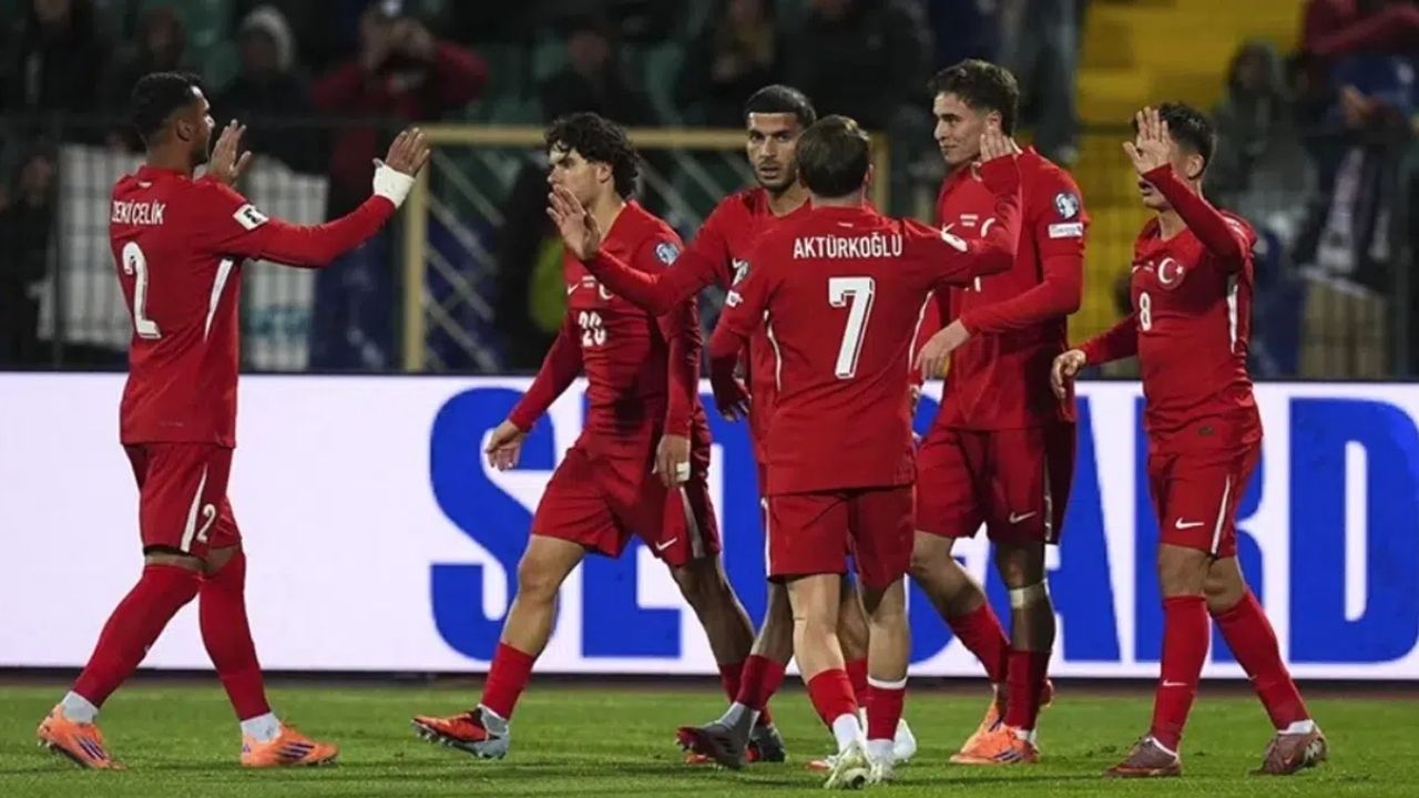 A Milli Takım, Bulgaristan'ı 6-1 mağlup etti