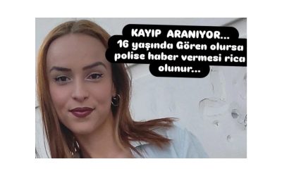 Denizli’de Kayıp Genç Kız Aranıyor